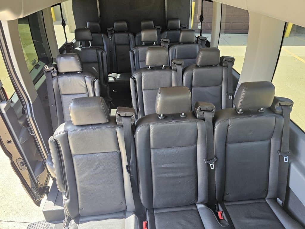 Ford Transit Shuttle #17 - Interior 1
